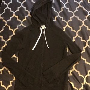 Mossimo Black ZIP up hoodie